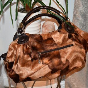 Faux Fur Hobo Bag